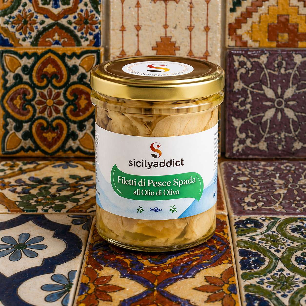 Filetti di Pescespada all'olio di oliva 200g