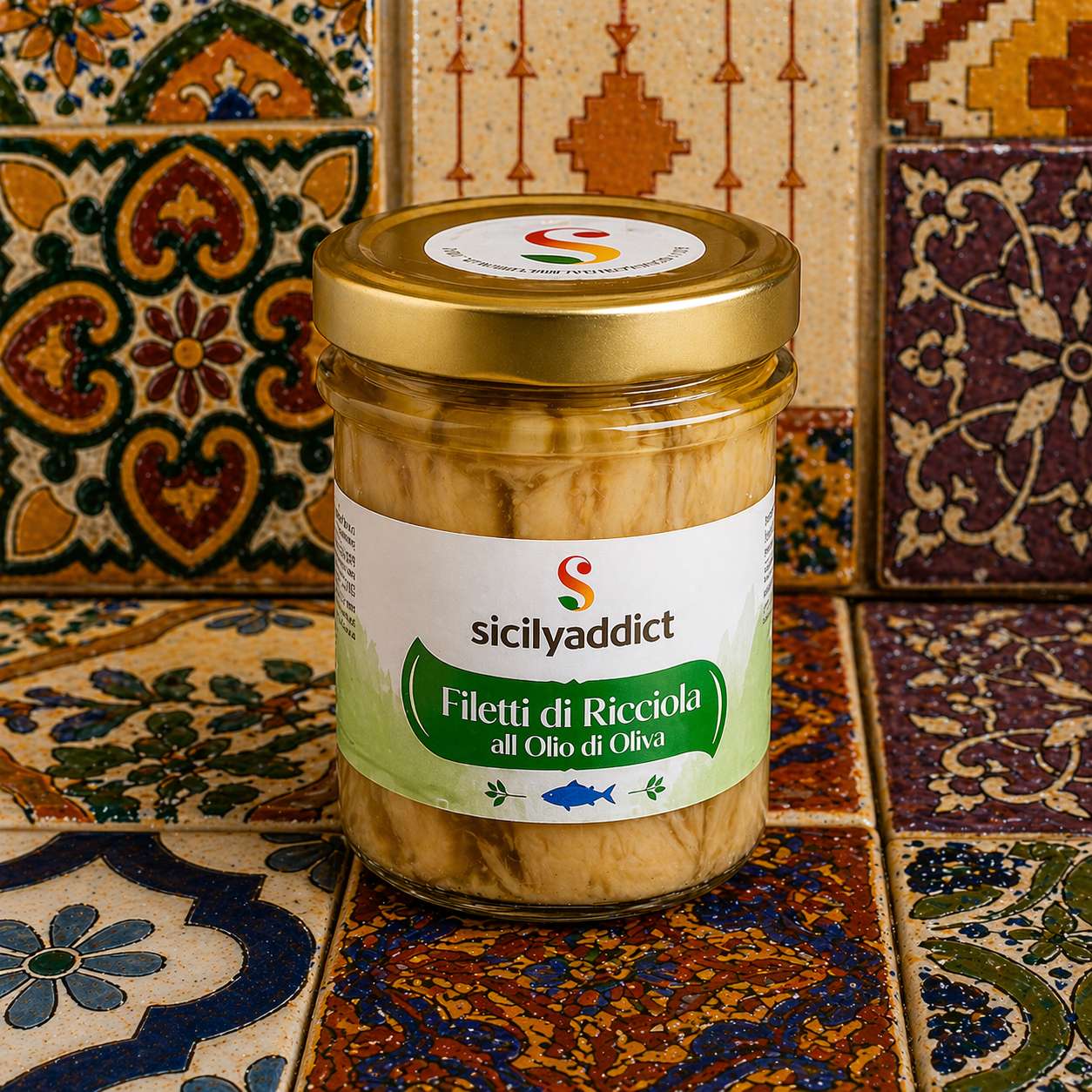 Filetti di Ricciola in olio di oliva siciliano 200g