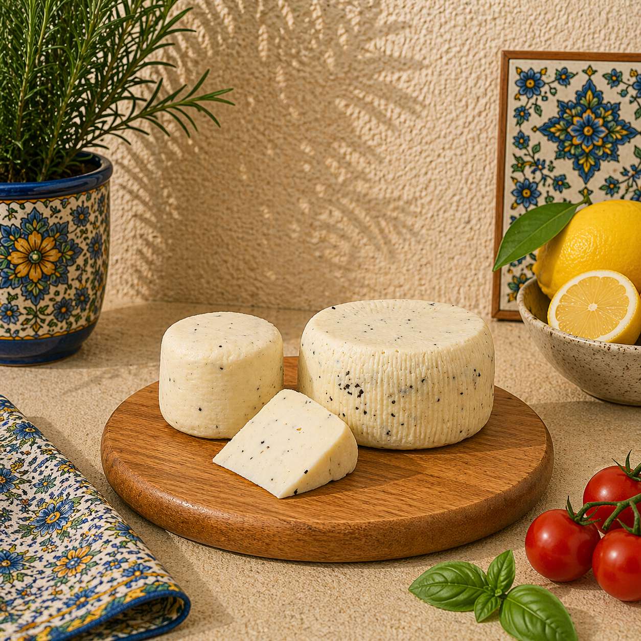 Formaggio Canestrato con Tartufo
