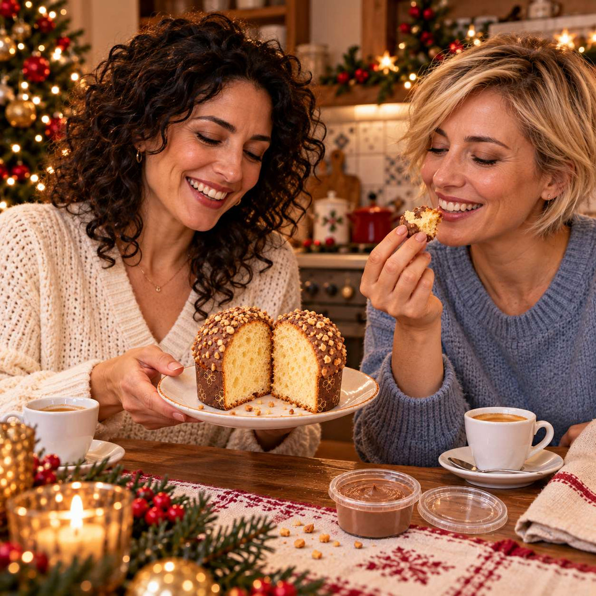 Panettoncino artigianale alla nocciola