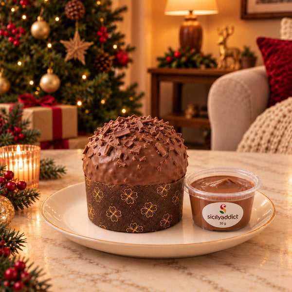 Panettoncino artigianale al cioccolato al latte