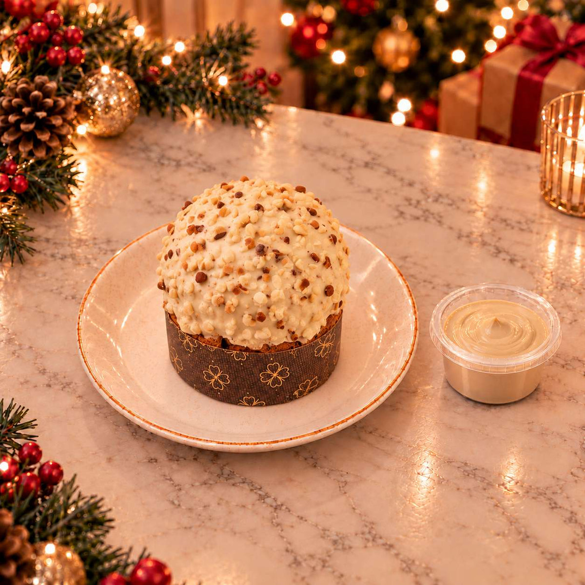 Panettoncino artigianale alla mandorla