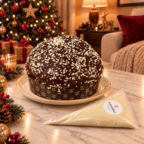 Panettone artigianale ai Tre Cioccolati