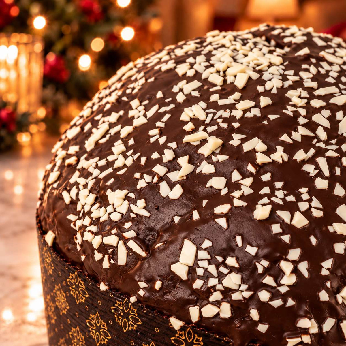 Panettone artigianale ai Tre Cioccolati