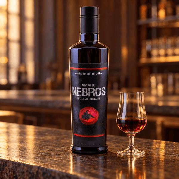 Amaro NEBROS 50 cl - SicilyAddict