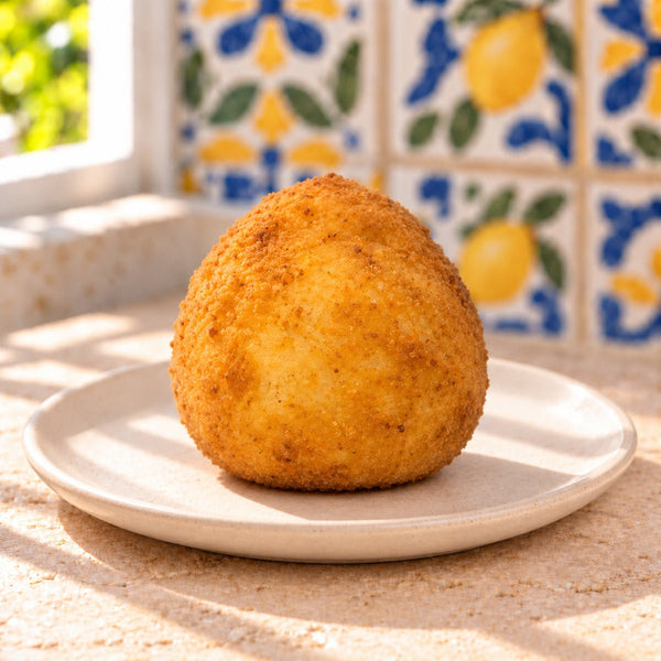 Arancini al burro e prosciutto cotto - SicilyAddict