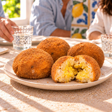 Arancini alla Carbonara U' Rumanu - SicilyAddict
