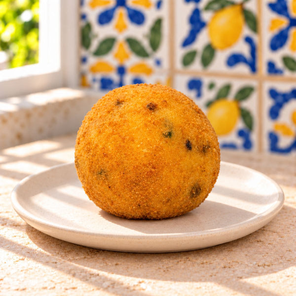 Arancini alla zucca con provola e speck - SicilyAddict