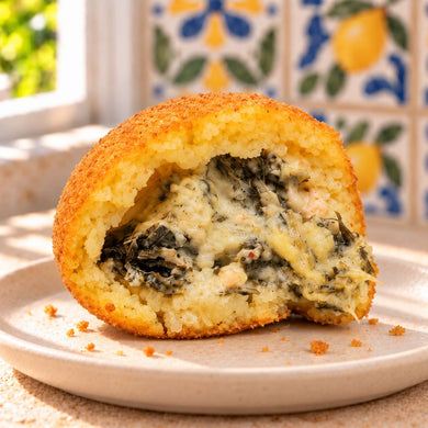 Arancini friarielli e provola il contadino - SicilyAddict