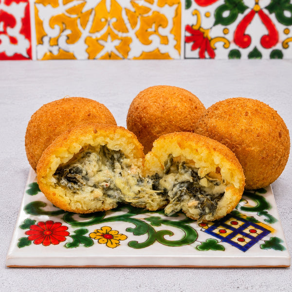 Arancini friarielli e provola il contadino