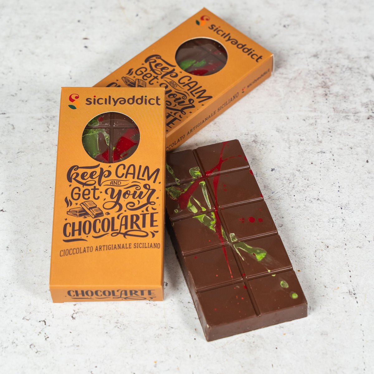 Barretta Dark Dubai Chocolate Fondente 200g - SicilyAddict