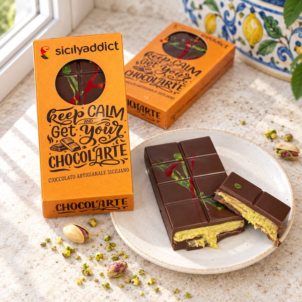 Barretta Dark Dubai Chocolate Fondente 200g - SicilyAddict