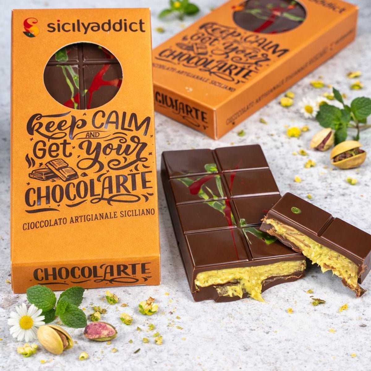 Barretta Dark Dubai Chocolate Fondente 200g - SicilyAddict