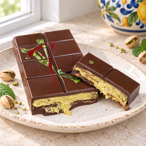 Barretta Dark Dubai Chocolate Fondente 200g - SicilyAddict