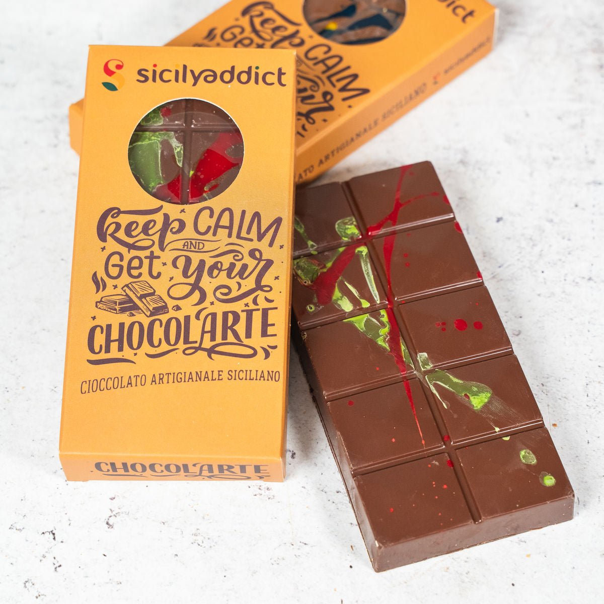 Barretta Dark Dubai Chocolate Fondente 200g - SicilyAddict