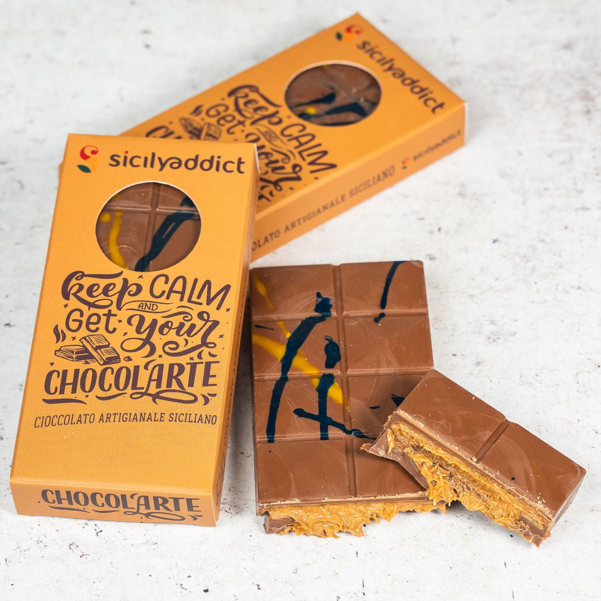 Barretta Dubai Chocolate Caramello Salato 200g - SicilyAddict