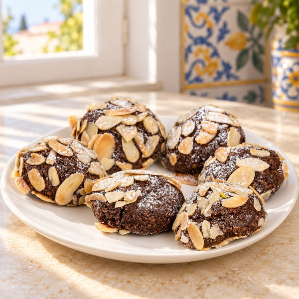 Biscotti mandorle e cioccolato 250 g - SicilyAddict