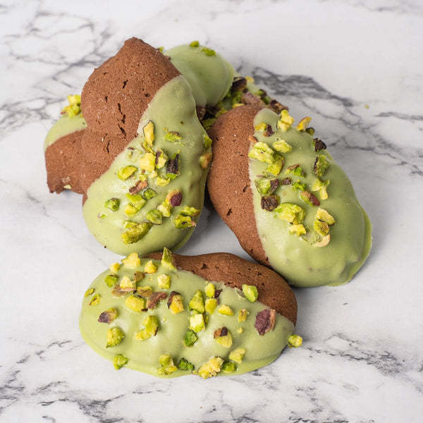 Biscottini al cioccolato e pistacchio Ciokopistacchio 250 g - SicilyAddict