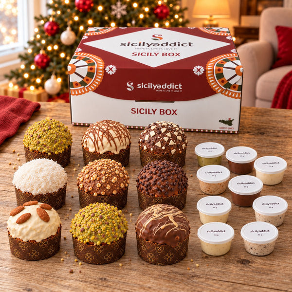 Box Panettoncini Artigianali Luxury 9 pezzi misti - SicilyAddict