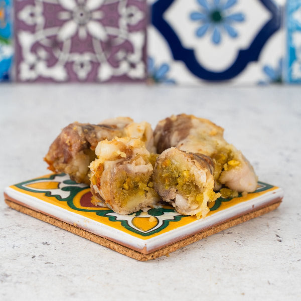 Braciole di suino al pistacchio 500g 12 pezzi - SicilyAddict
