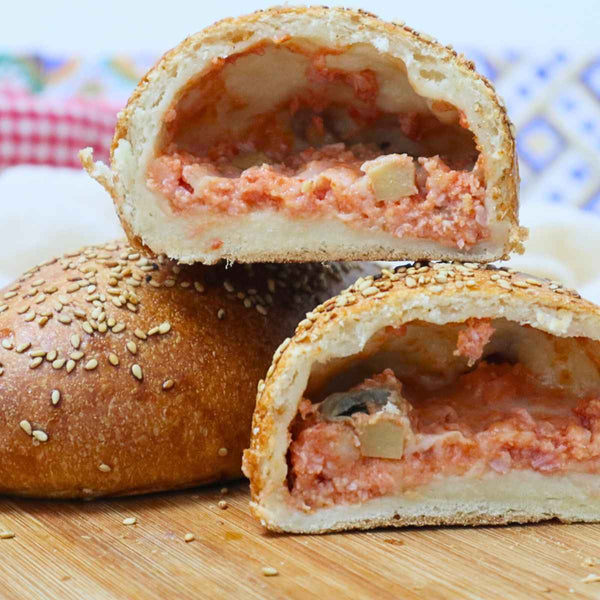 Calzone siciliano alla Norma 180g x 4 Pezzi - SicilyAddict