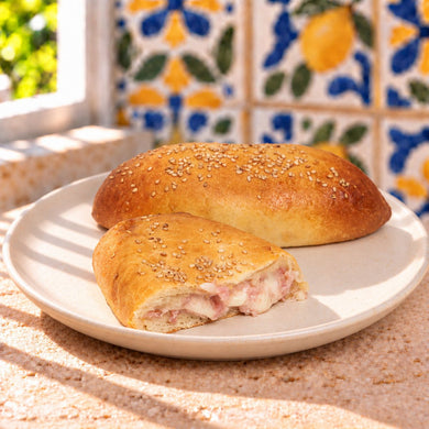 Calzone siciliano regina prosciutto e mozzarella 180g x 4 Pezzi - SicilyAddict