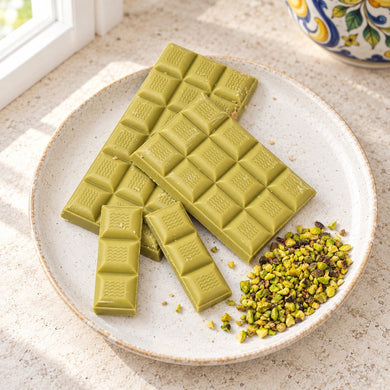 Cioccolato al pistacchio 80g - SicilyAddict