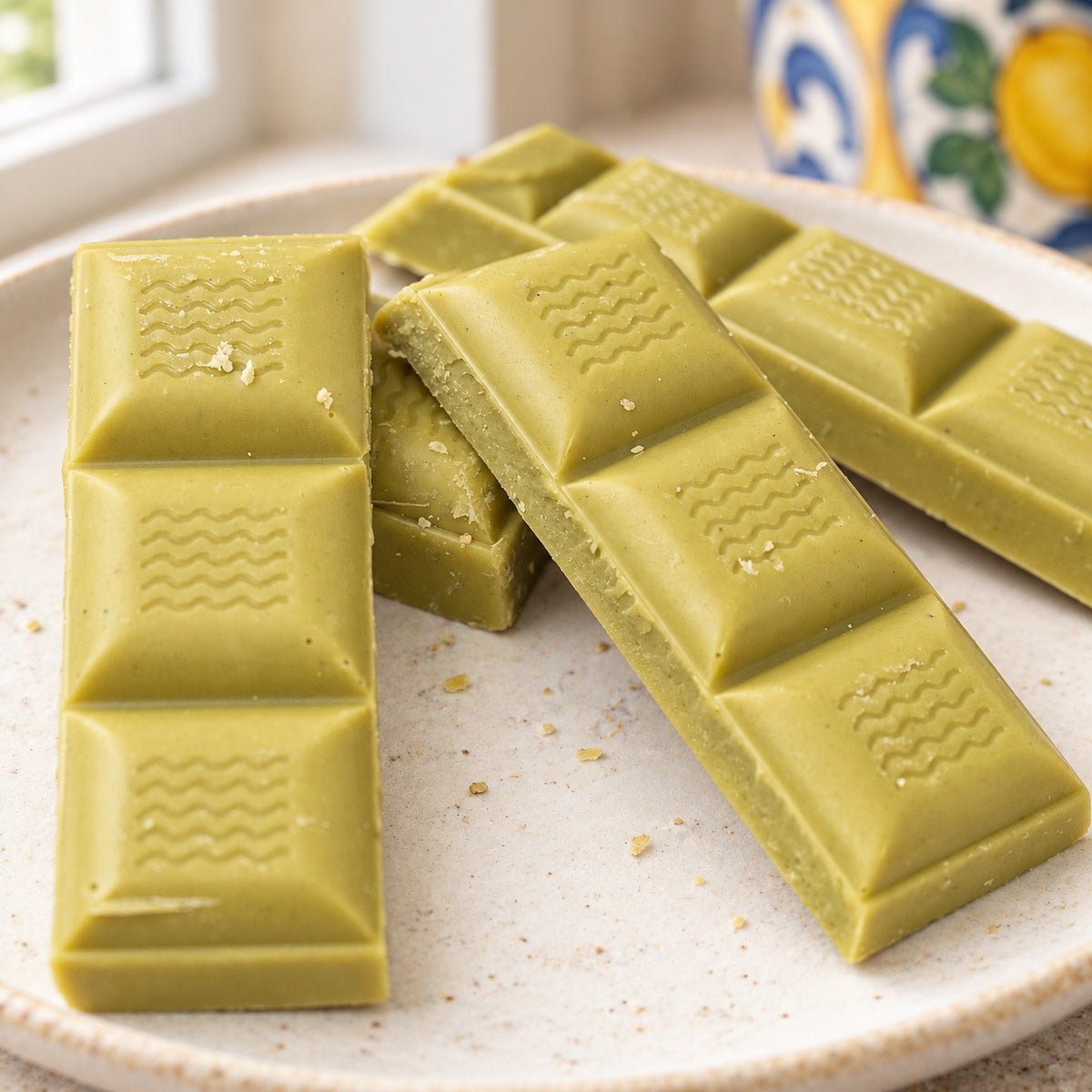 Cioccolato al pistacchio 80g - SicilyAddict