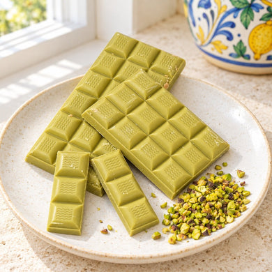 Cioccolato al pistacchio 80g - SicilyAddict