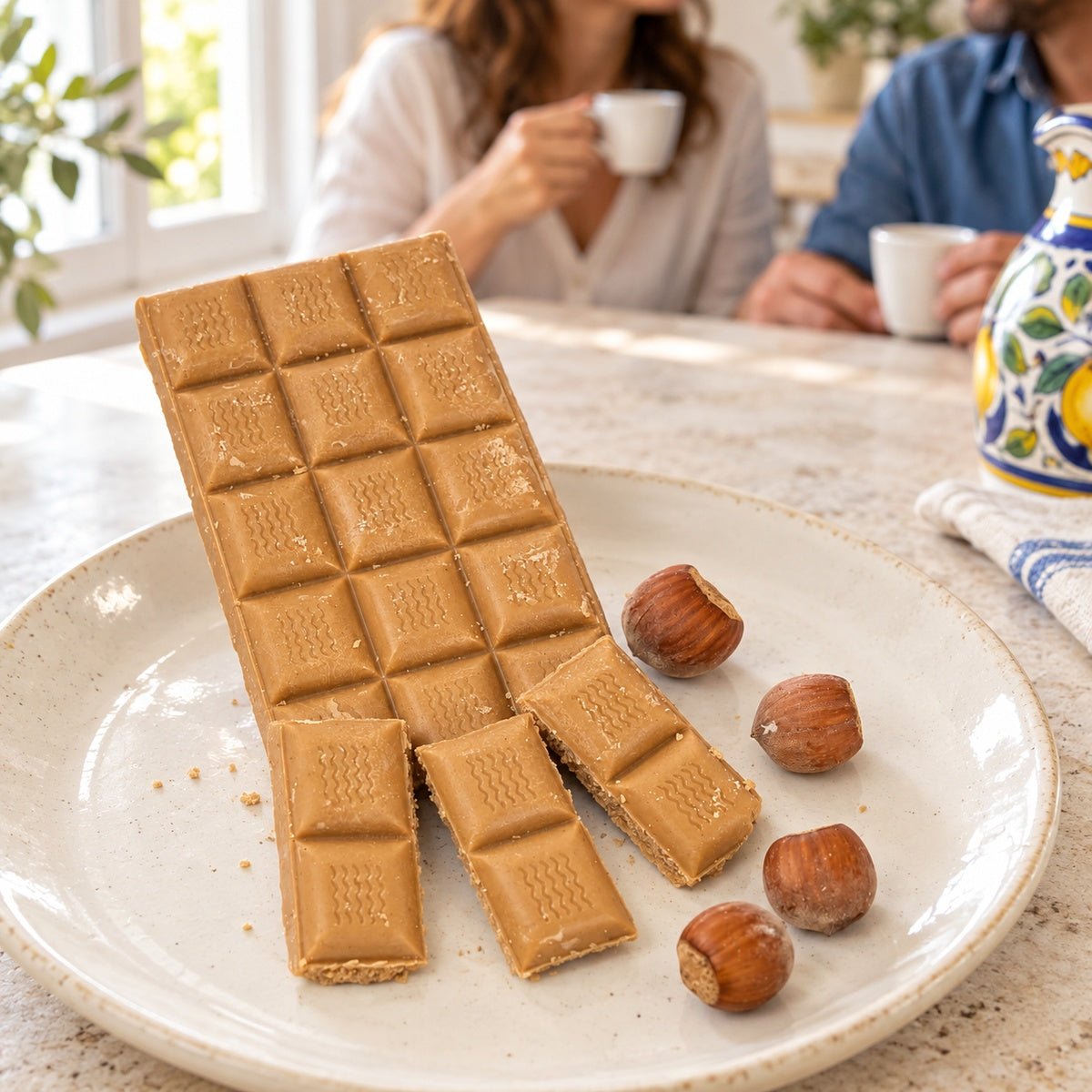 Cioccolato alle nocciole 80g - SicilyAddict