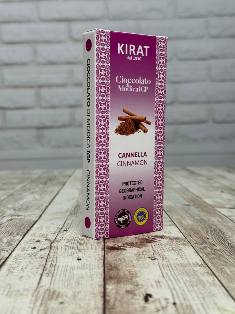 Cioccolato di Modica IGP alla Cannella 100g - SicilyAddict