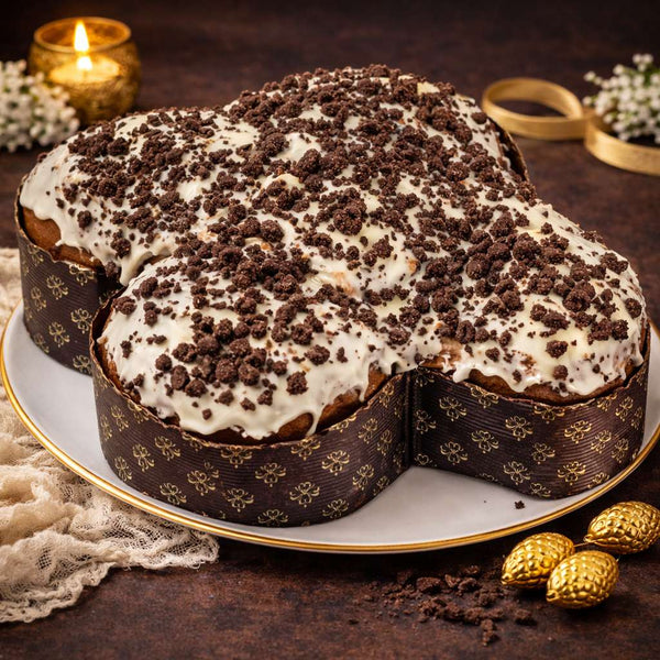 Colomba artigianale al gusto Ciokoreo - SicilyAddict