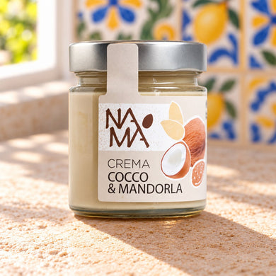 Crema di cocco e mandorle Namà - SicilyAddict