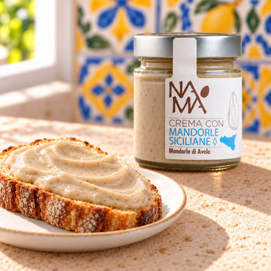 Crema di mandorle siciliane Namà - SicilyAddict
