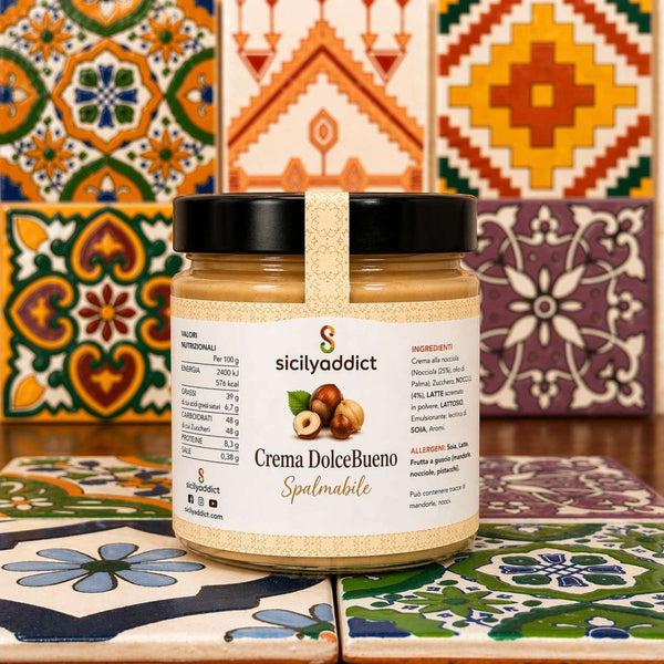 Crema di nocciole Dolcebueno - SicilyAddict