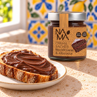 Crema gusto Sacher Namà - SicilyAddict