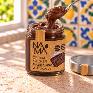 Crema gusto Sacher Namà - SicilyAddict
