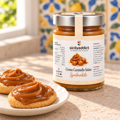 Crema spalmabile al caramello salato - SicilyAddict