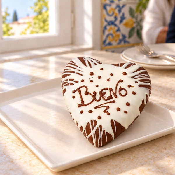 Cuore di cioccolato Ciokobueno 350g + 150g sac a poche - SicilyAddict