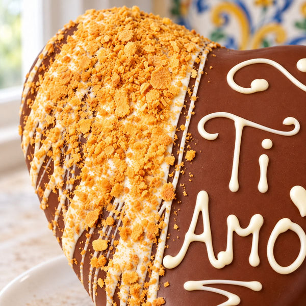 Cuore di cioccolato Ciokocereali 400g + 150 g sac a poche - SicilyAddict