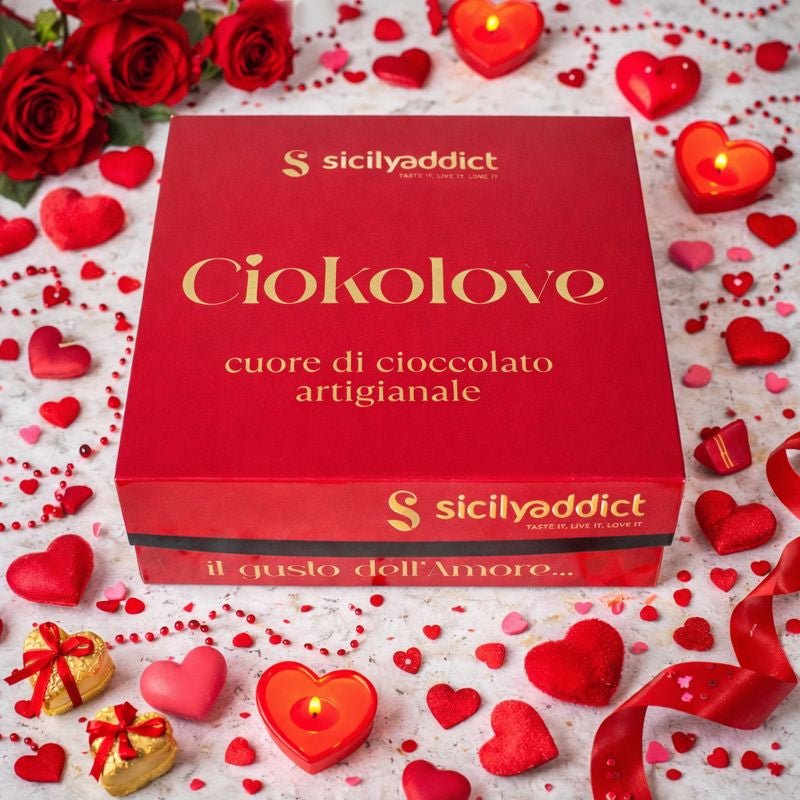 Cuore di cioccolato e Cocco Ciokococco 400g + 150g sac a poche - SicilyAddict