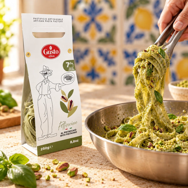 Fettuccine al pistacchio 250 g - SicilyAddict