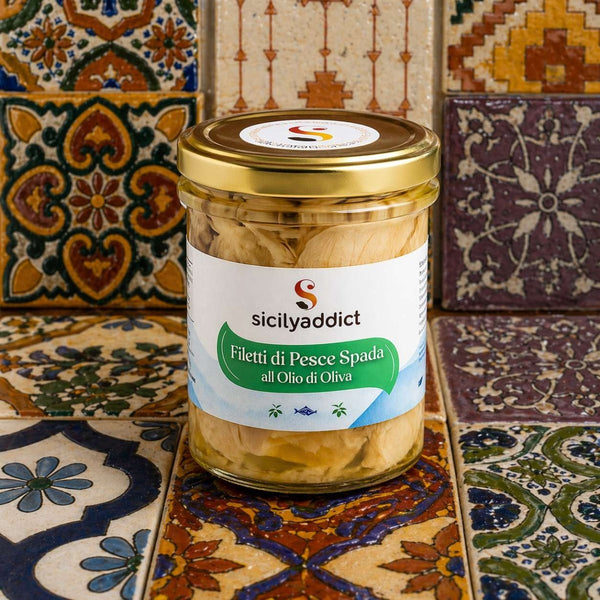 Filetti di Pescespada all'olio di oliva 200g - SicilyAddict