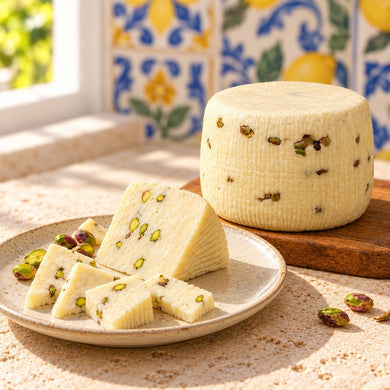 Formaggio Canestrato con Pistacchio - SicilyAddict