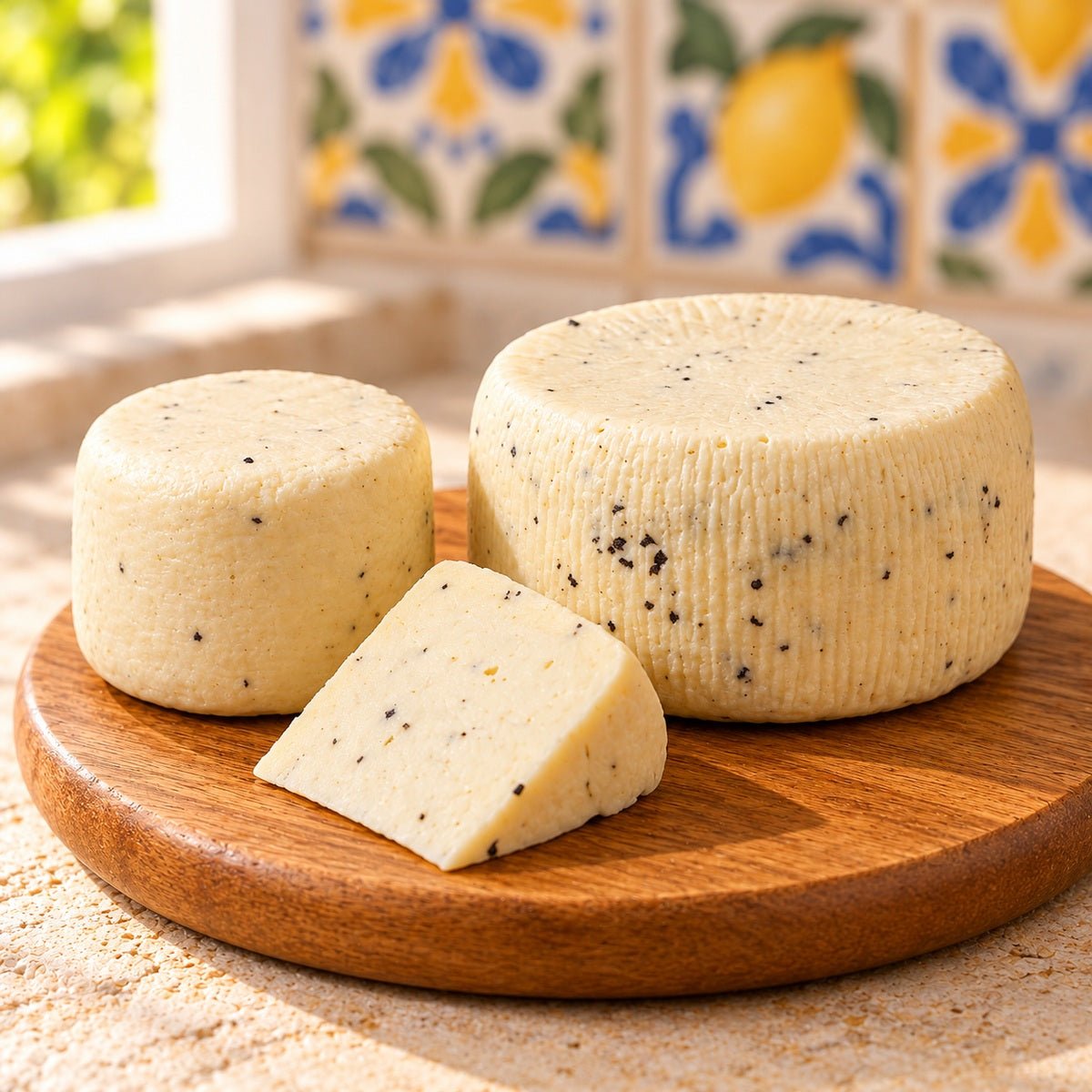 Formaggio Canestrato con Tartufo - SicilyAddict