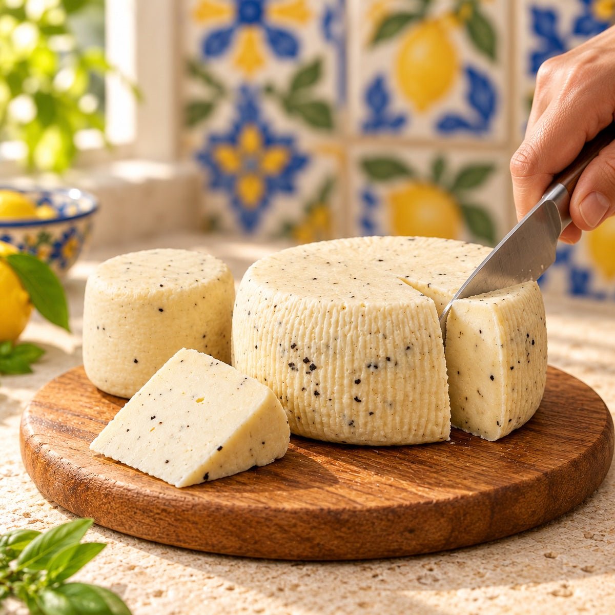 Formaggio Canestrato con Tartufo - SicilyAddict
