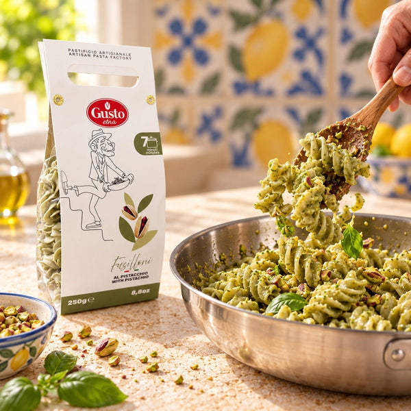 Fusilli al pistacchio 250 g - SicilyAddict
