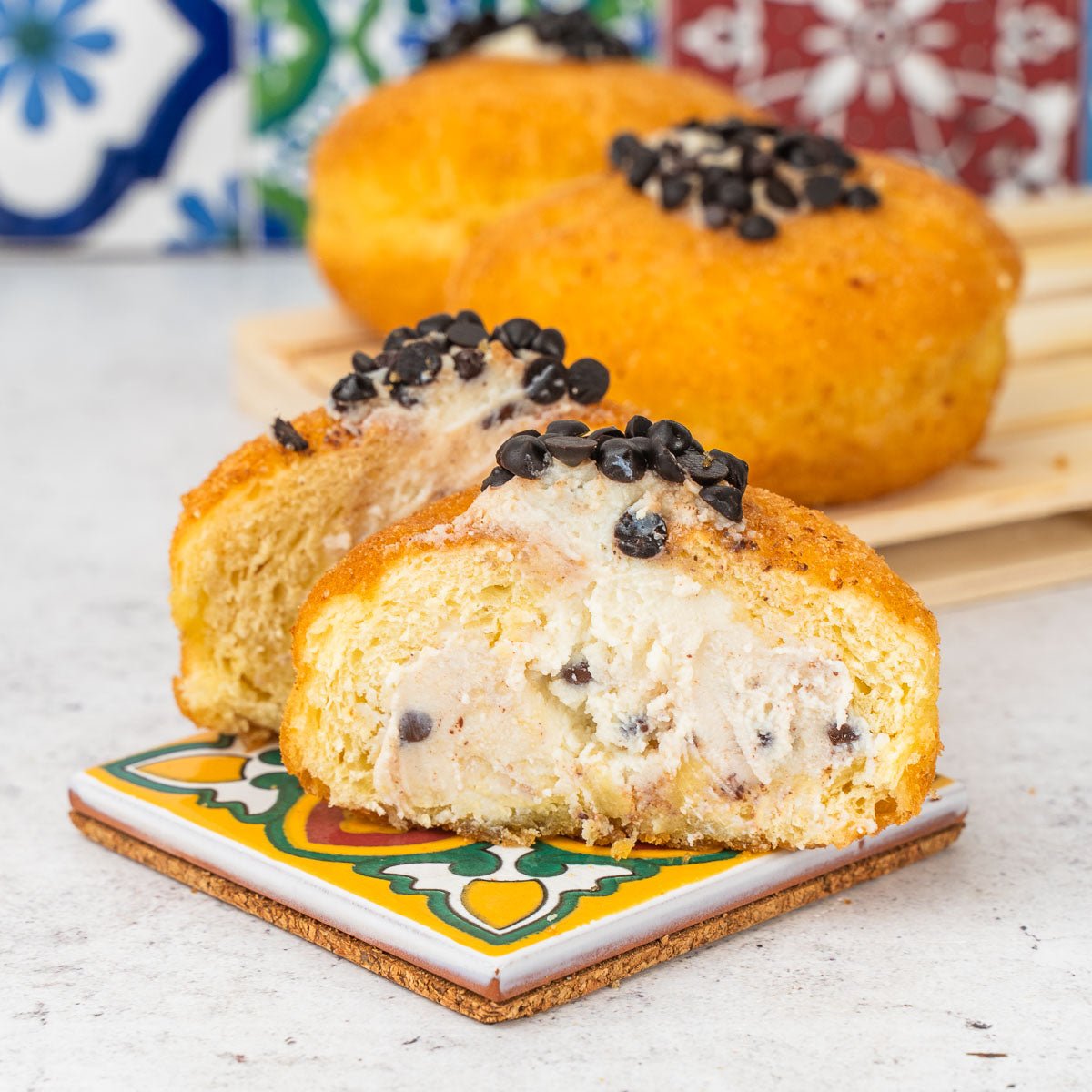 Iris siciliane alla ricotta 150g - 4 pezzi - SicilyAddict