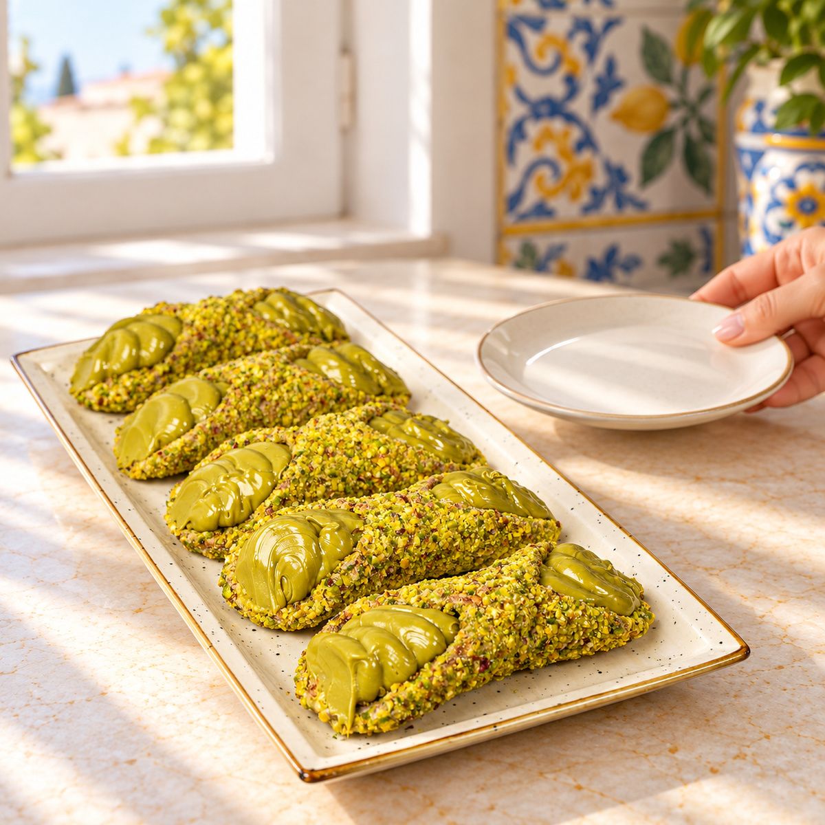 Kit cannoli siciliani pistacchio lovers - SicilyAddict