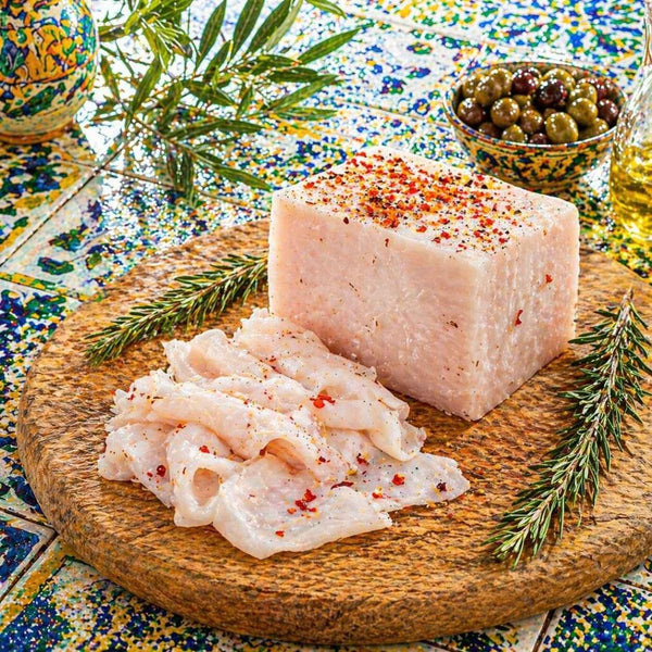 Lardo di suino nero dei Nebrodi con PEPE NERO - SicilyAddict